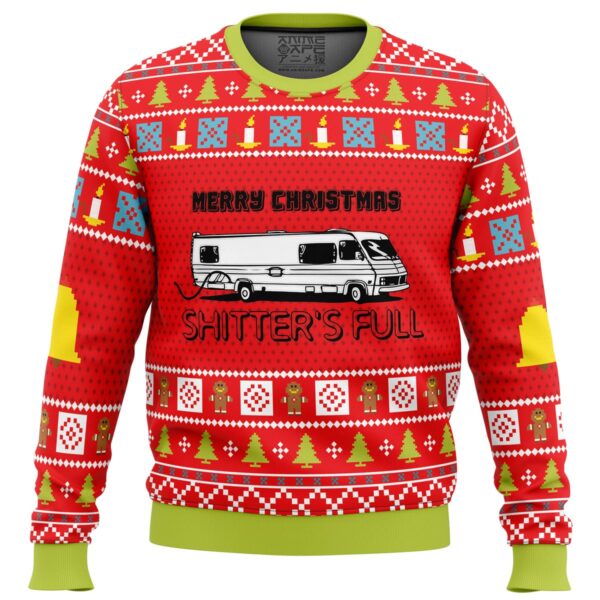 Merry Christmas Shitter’s Full Gifts For Family Holiday Christmas Ugly Sweater