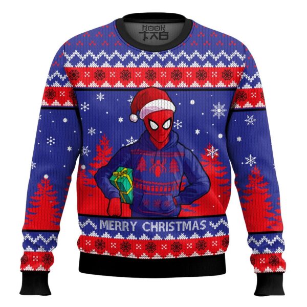 Merry Christmas Spider-man Best Holiday Christmas Ugly Sweater Gifts For Family