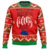 Merry Christmas Yellow Power Ranger Ugly Sweater