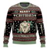 Merry Colossal Christmas Attack On Titan Gifts For Family Holiday Christmas Ugly Sweater