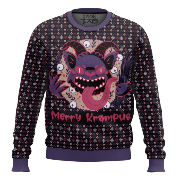 Merry Krampus Best Holiday Christmas Ugly Sweater Gifts For Family