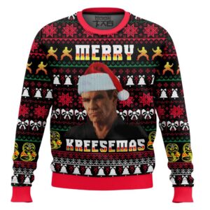 Merry Kreesemas Cobra Kai Ugly Xmas Sweater