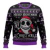 Merry Nightmare Christmas The Nightmare Before Christmas Best Holiday Christmas Ugly Sweater Gifts For Family