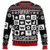 Merry Smeggin’ Christmas Red Dwarf Gifts For Family Holiday Christmas Ugly Sweater