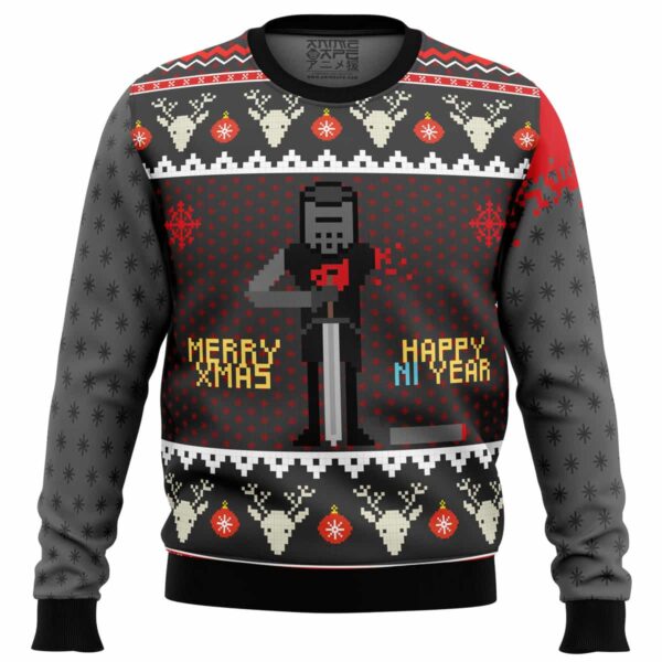 Merry Xmas and Happy Ni Year Monty Python Gifts For Family Holiday Christmas Ugly Sweater