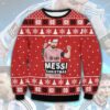 Messi Best Holiday Christmas Ugly Sweater Gifts For Family