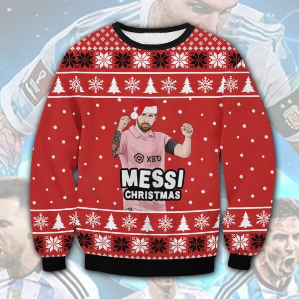 Messi Christmas Best Holiday Christmas Ugly Sweater Gifts For Family Christmas Gift