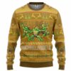 Michelangelo Mike TMNT Ugly Christmas New Style Custom Name Best Holiday Christmas Ugly Sweater Gifts For Family