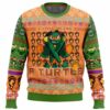 Michelangelo Mike TMNT Ugly Christmas Style Custom Best Holiday Christmas Ugly Sweater Gifts For Family