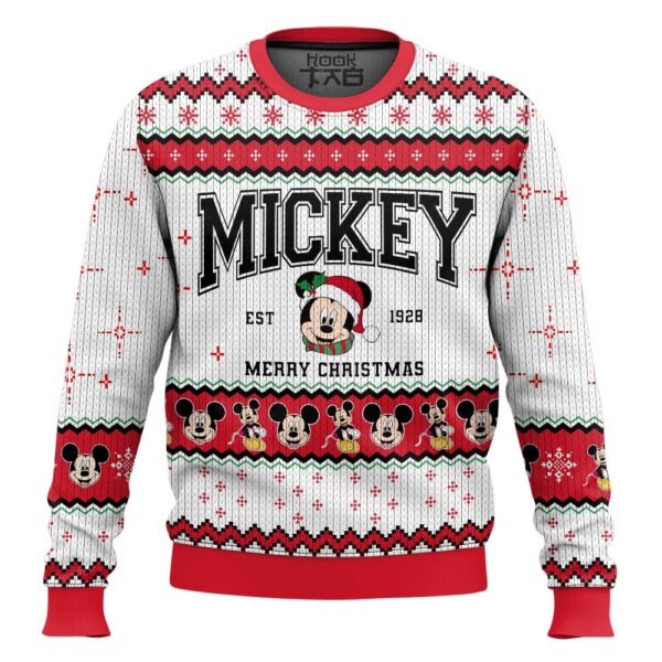 Mickey Characters Best Holiday Christmas Ugly Sweater Gifts For Family