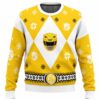 Mighty Morphin Black Ranger Christmas Custom Best Holiday Christmas Ugly Sweater Gifts For Family