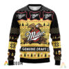 Miller Genuine Draft Christmas Gift Best Holiday Christmas Ugly Sweater Gifts For Family