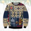 Miller Lite Bulldog Best Holiday Christmas Ugly Sweater Gifts For Family