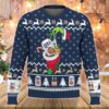 Merry Xmas Courage The Cowardly Dog Gifts For Family Holiday Christmas Ugly Sweater