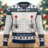 Miller Lite Tie Best Holiday Christmas Ugly Sweater Gifts For Family