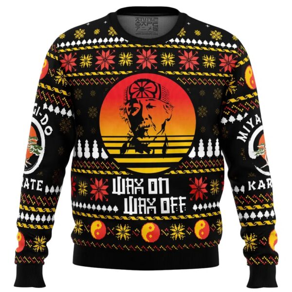 Miyagi Karate Dojo Gifts For Family Holiday Christmas Ugly Sweater