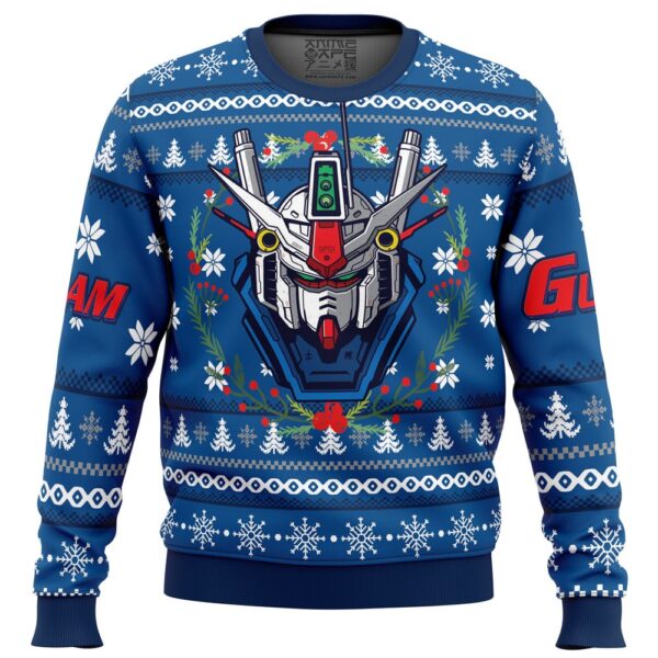 Mobile Suit RX 78 Gundam Gifts For Family Holiday Christmas Ugly Sweater