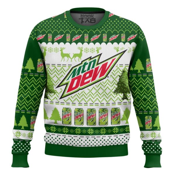 Mountain Dew Best Holiday Christmas Ugly Sweater Gifts For Family