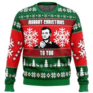 Murray Christmas Bill Murray Gifts For Family Holiday Christmas Ugly Sweater