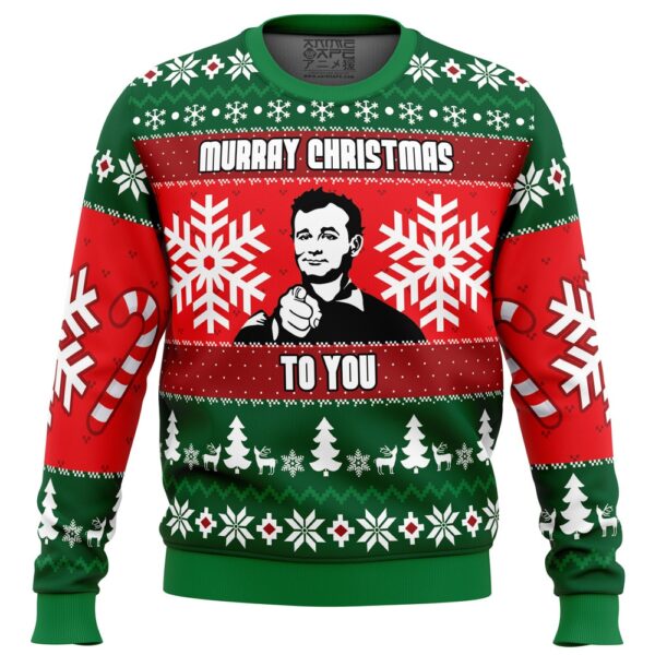 Murray Christmas Bill Murray Gifts For Family Holiday Christmas Ugly Sweater