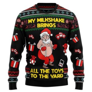 My Milkshake Bring Christmas Gifts For Family Holiday Christmas Ugly Sweater