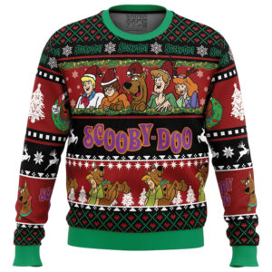 Mystery Inc Christmas Scooby-Doo Gifts For Family Holiday Christmas Ugly Sweater