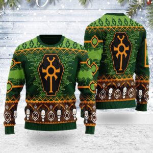 Necron Iconic Gifts For Family Holiday Christmas Ugly Sweater