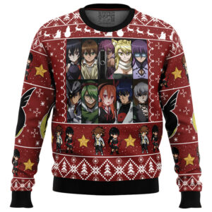 Night Raid Akame ga Kill Gifts For Family Holiday Christmas Ugly Sweater