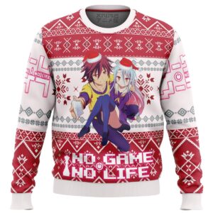 No Game No Life Alt Gifts For Family Holiday Christmas Ugly Sweater