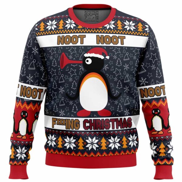 Noot Christmas Pingu Gifts For Family Holiday Christmas Ugly Sweater