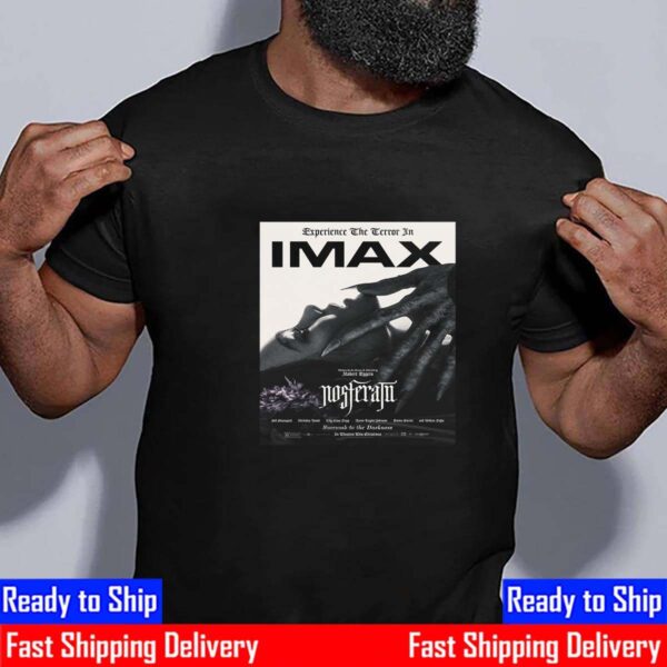 Nosferatu Official IMAX Poster 2025 Succumb To The Darkness Unisex T-Shirt