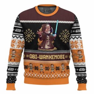 Obi-Wan Kenobi Star Wars Best Holiday Christmas Ugly Sweater Gifts For Family