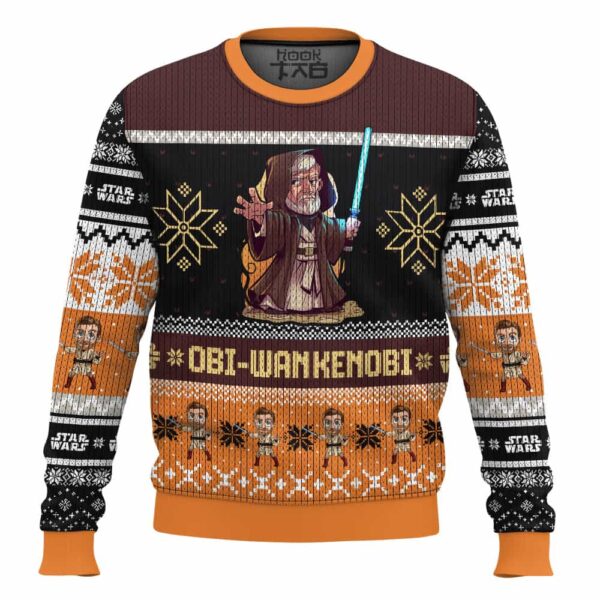 Obi-Wan Kenobi Star Wars Best Holiday Christmas Ugly Sweater Gifts For Family