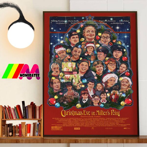 Official Poster Christmas Eve In Miller’s Point With Starring Michael Cera Wall Art Poster Canvas