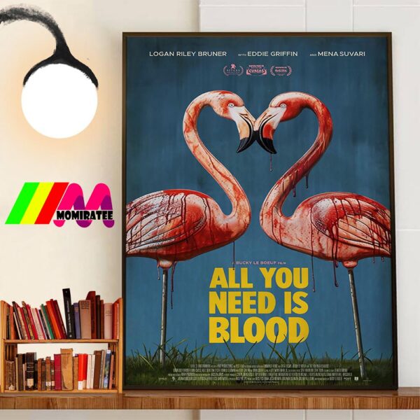 Official Poster Comedy-Horror All You Need Is Blood Wall Art Poster Canvas