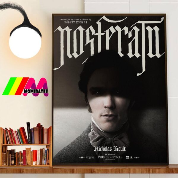 Official Poster Nosfetatu Directed By Robert Eggers With Starring Nicholas Hoult Wall Art Poster Canvas