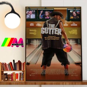 Official Poster Sports-Comedy The Gutter Starring Shameik Moore Paul Reiser Adam Brody Adam Pally And Susan Sarandon Wall Art Poster Canvas