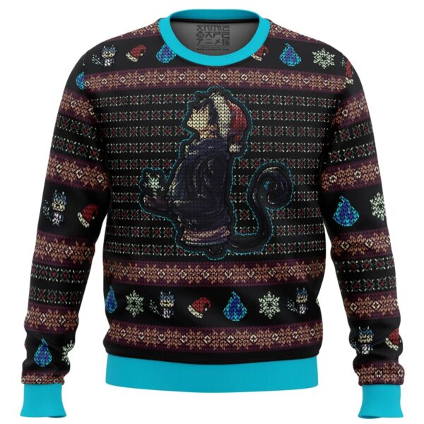 Okumura Rin Blue Exorcist Gifts For Family Holiday Christmas Ugly Sweater