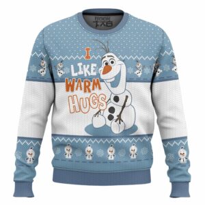 Olaf Best Holiday Christmas Ugly Sweater Gifts For Family