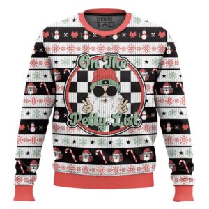 On The Santa Petty List Best Holiday Christmas Ugly Sweater Gifts For Family