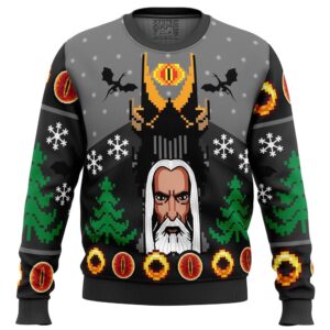 One Christmas to Rule Them All The Lord of the Rings Gifts For Family Holiday Christmas Ugly Sweater