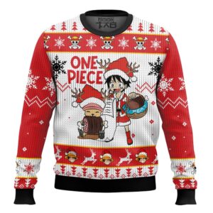 One Piece Best Holiday Christmas Ugly Sweater Gifts For Family