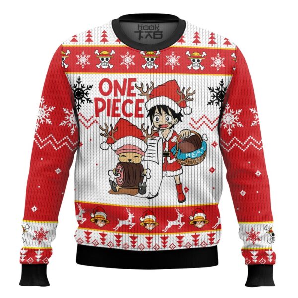 One Piece Best Holiday Christmas Ugly Sweater Gifts For Family