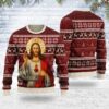 Our Lady of Perpetual Help Crowned Best Gifts For Family For Holiday Christmas Ugly Sweater