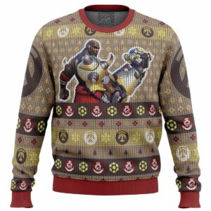 Overwatch Doomfist Gifts For Family Holiday Christmas Ugly Sweater