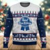 Pabst Blue Ribbon Best Holiday Christmas Ugly Sweater Gifts For Family