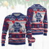 Pabst Blue Ribbon Gifts For Family Holiday Christmas Ugly Sweater