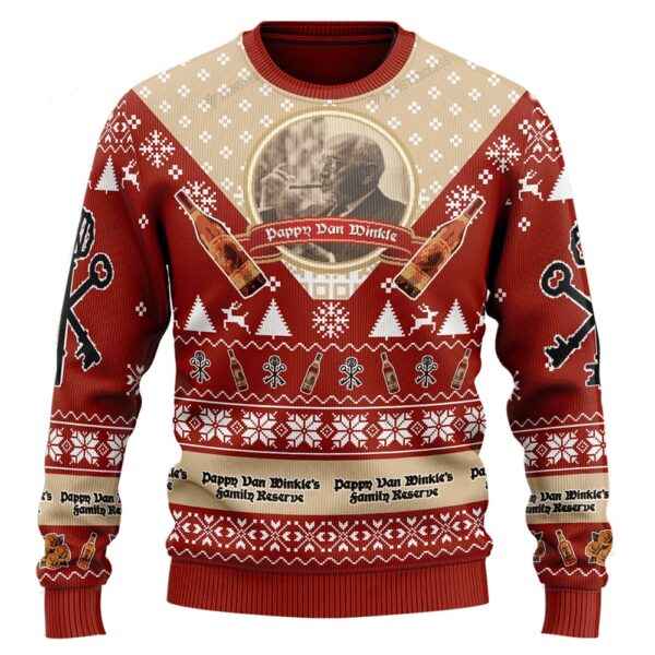 Pappy Van Winkle’s Best Gifts For Family For Holiday Christmas Ugly Sweater