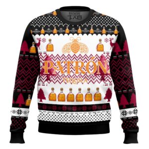 Patron Best Holiday Christmas Ugly Sweater Gifts For Family