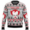 Pennywise IT Horror Best Holiday Christmas Ugly Sweater Gifts For Family